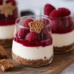 Spekulatius Dessert mit Himbeeren – Nachtisch zu Weihnachten