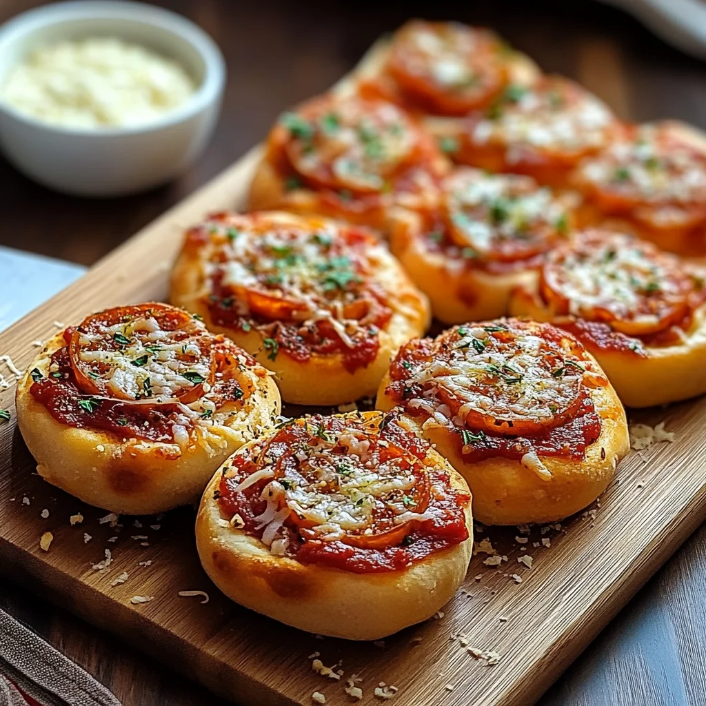 Superschnelle Pizzabrötchen