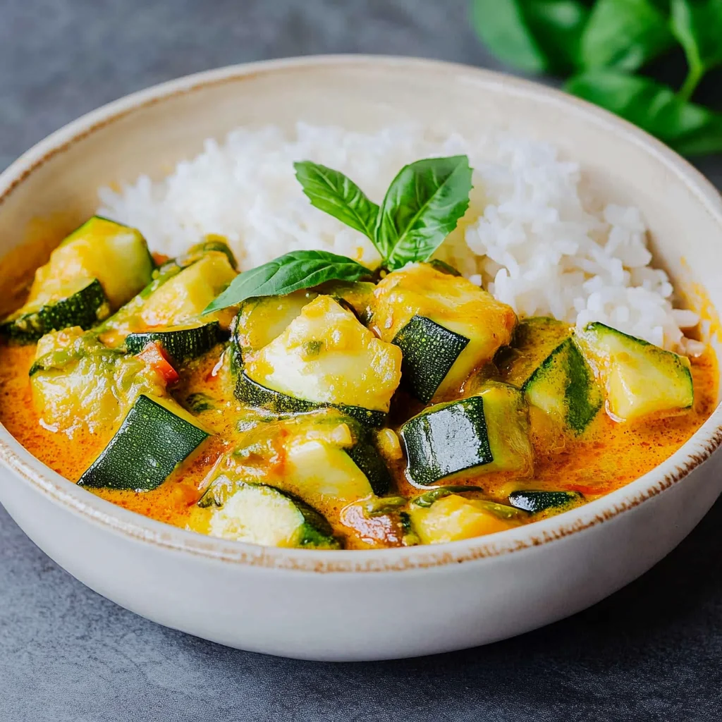 Zucchini-Curry